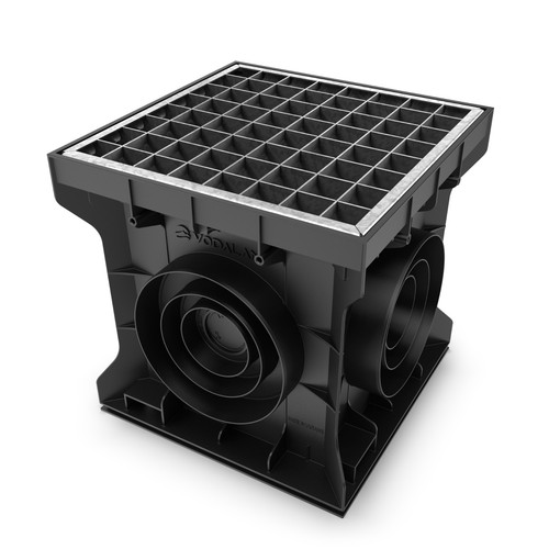 300x300 plastic gully - 300x300, drain
