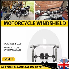 7/8' 1'' Motorcycle Windshield