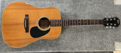 Epi acoustic guitar 1980s - epi, guitar,1980s