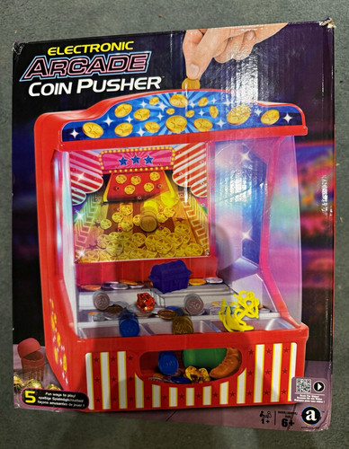 Battery powered arcade - battery, coin