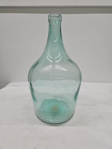 Demijohn glass bottle vase - glass,