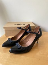 Ladies black blue beige