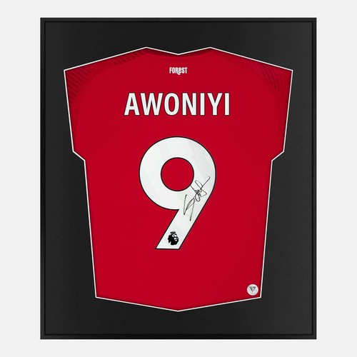 Framed awoniyi signed - framed,