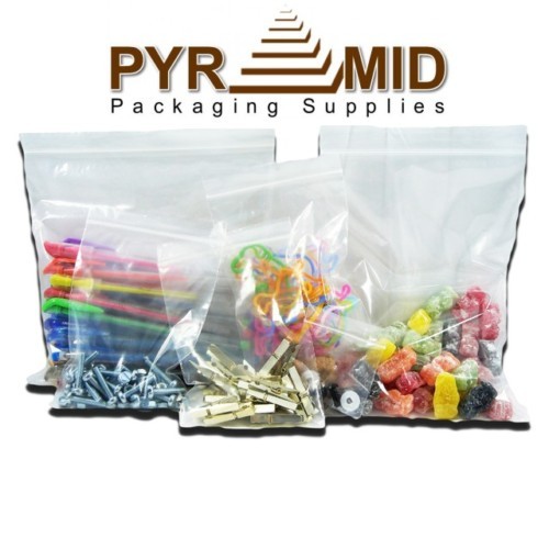 Clear polythene grip - polythene, seal