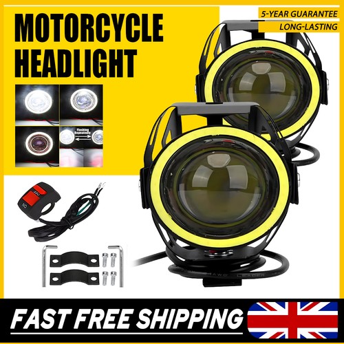 Pair 12v motorcycle headlight - pair,