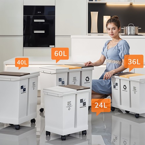 Kitchen bin 60l - kitchen,