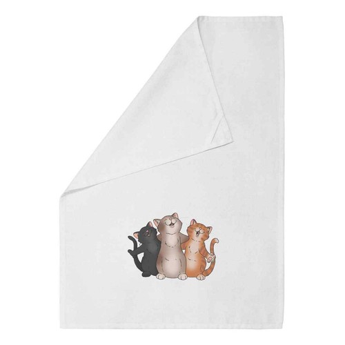 Singing cat trio cotton tea - cat,