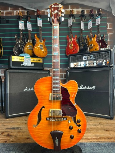 Ibanez af125 amber burst 2010 - burst,