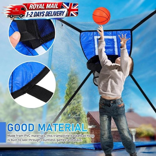 Trampoline basketball hoop - basketball,