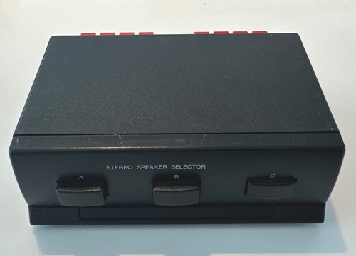 Stereo speaker selector way - selector,