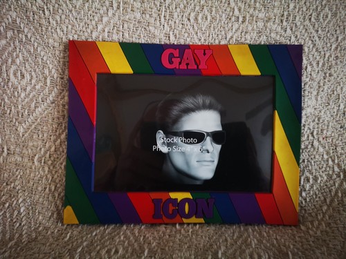 Gay icon rubber rainbow pride - icon,