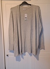 Women's Grey Long Cardigan