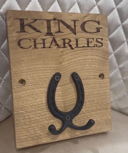 Personalised head collar hook - collar,