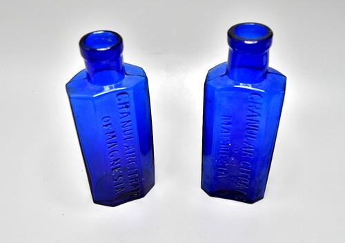 Antique cobalt blue glass - antique,