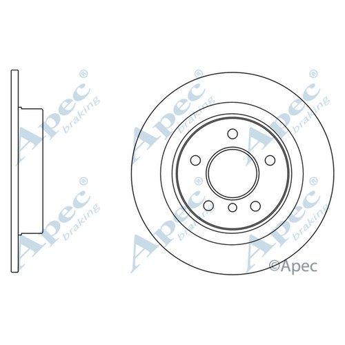 Brake discs solid - brake, mini