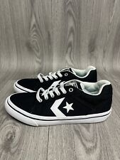 Womens Converse El Distrito 2.0 Black Canvas Shoes UK Size 3 Brand New 