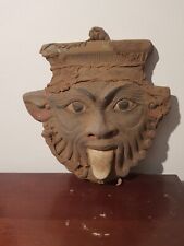 Rare Antique Ancient Egyptian Mask God Bes Protection, Fight Evil Enemies 2480BC