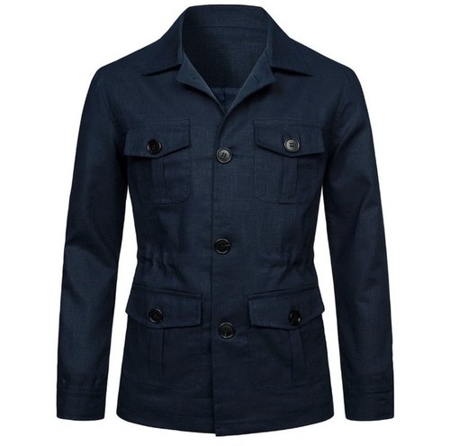 Men 100 linen safari - 100%, jacket
