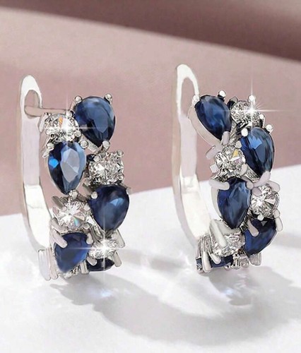 New blue sapphire cubic - blue, &