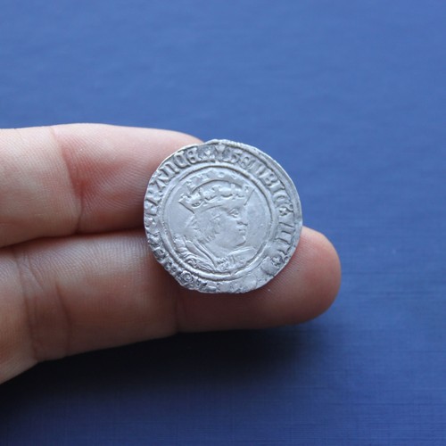 Hammered silver coin henry - henry, 8th