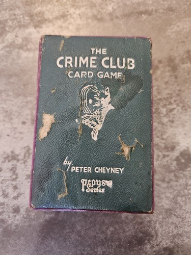 Vintage the crime club - club, card