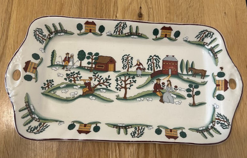 Mason ironstone country lane - ironstone,