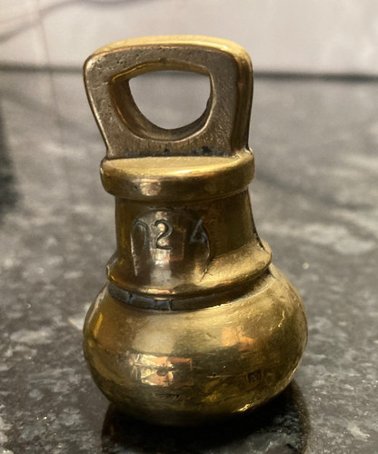 Vintage imperial brass bell - brass,