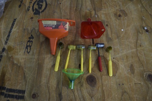 Vintage rcbs powder funnels - vintage,