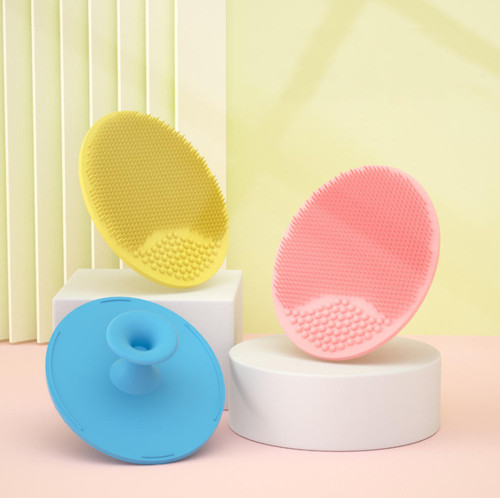 Silicone face scrub pack - face,