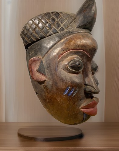 Authentic african art wooden - african,