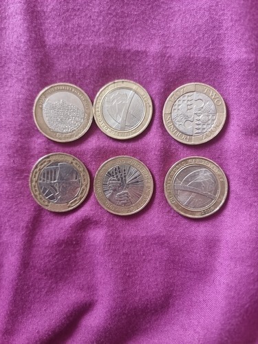 Collectable pound coins - 2,
