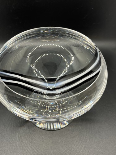 Caithness crystal swirl bowl - caithness,