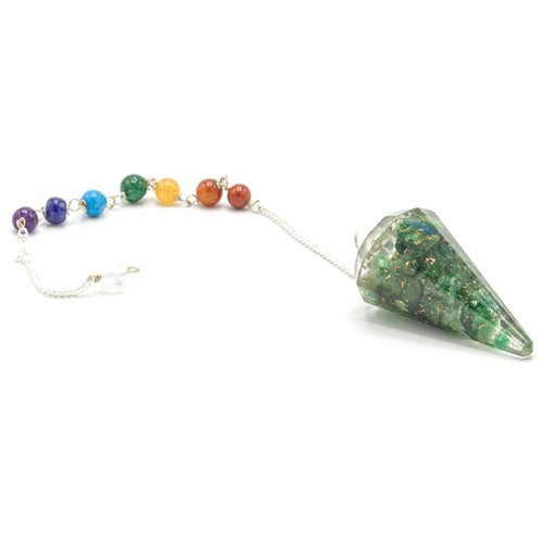 Orgonite power chakra pendulum - orgonite,