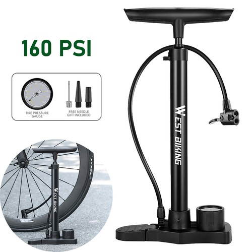 Bicycle floor pump - floor, bike