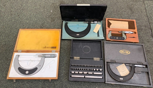 Used outside micrometer and - used,