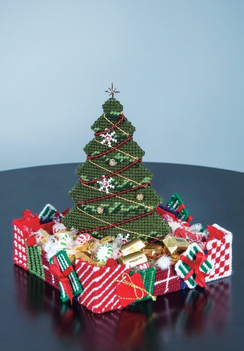 Mary maxim tree - candy, dish