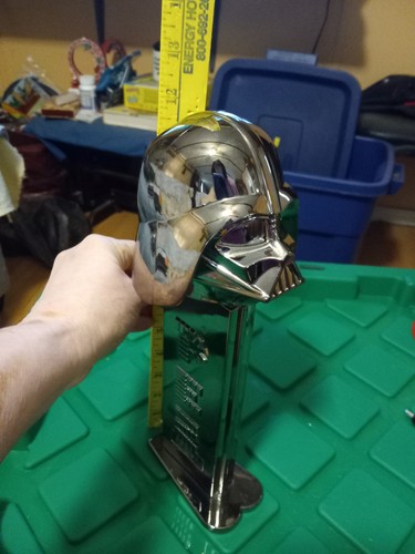 Darth vader giant silver pez - giant,