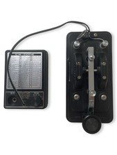 Hi-Mound HK-708 Vintage Morse Code Radio Keyer Straight Key + COK-2 Oscillator
