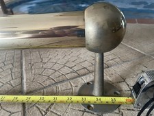 Brass foot rail vintage - rail,