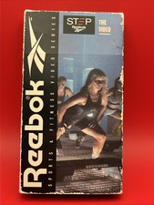 Reebok Step: The Video 1994 - Gin Miller VHS Workout Video With Manual