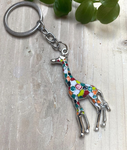 Gorgeous giraffe keyring - gorgeous,