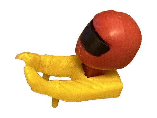 Scalextric old red head - old, f1