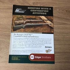 GUNS96 MAGAZINE ADVERT 12X9 REMINGTON MODEL 597 RIMFIRE RIFLE