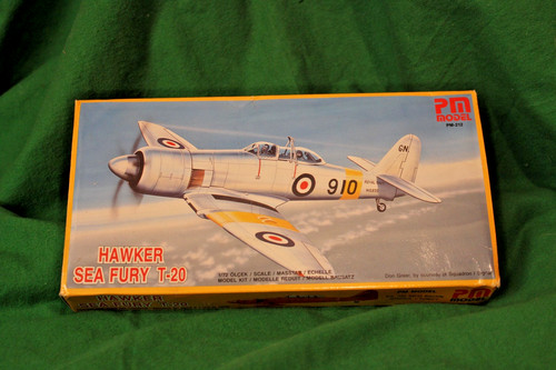 Model hawker sea fury 20 - sea, t-20
