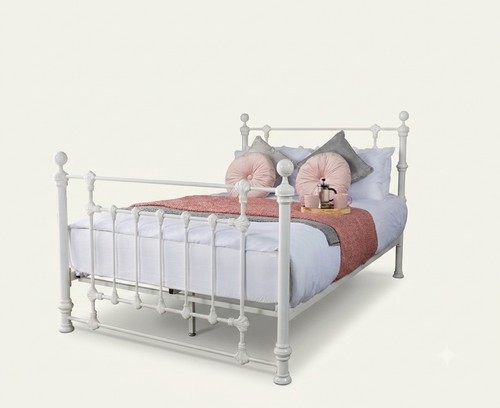 White victorian king size - king,