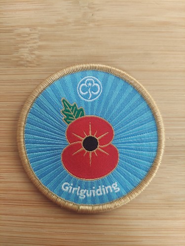 Girlguiding rememberence - uk,