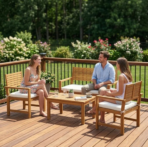 Seater wooden garden - seater,