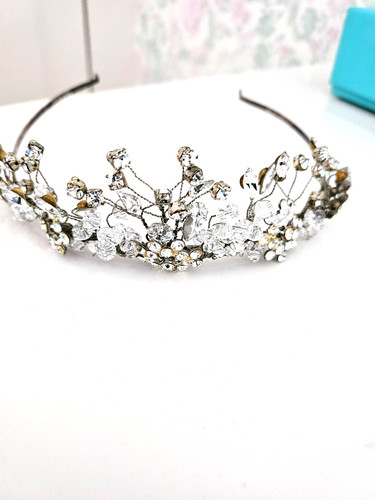 Halo tiara crystal - &,