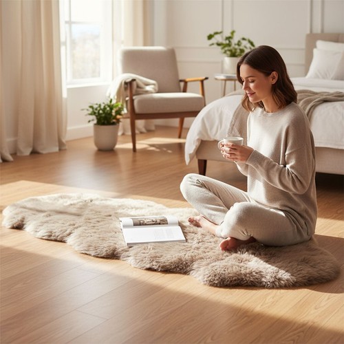 Extra large genuine - extra, sheepskin