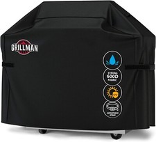 Grillman Grill Barbecue Covers, Heavy Duty Gas BBQ Cover for Weber, Brinkmann